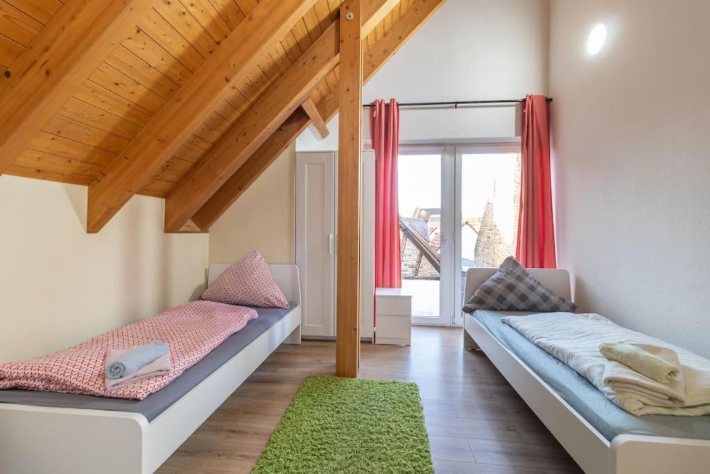 Maisonette-Wohnung Mit 5 Schlafzimmern Wörrstadt Exteriér fotografie